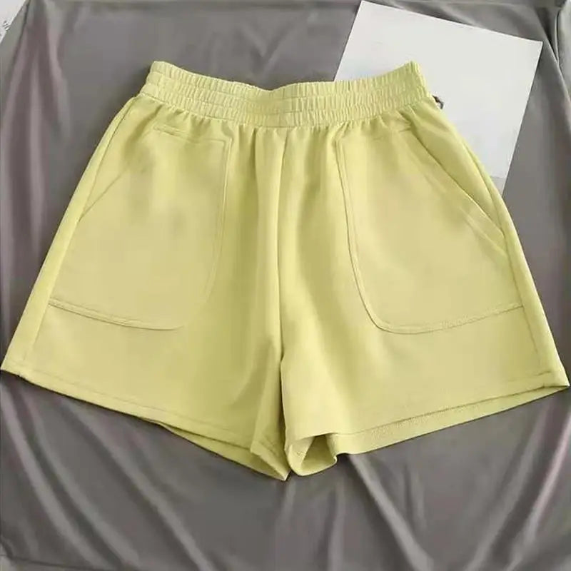 Relaxed Fit High Waisted Summer Shorts