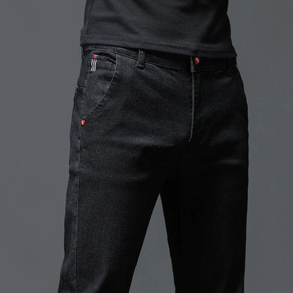Slim Fit Black Denim Jeans
