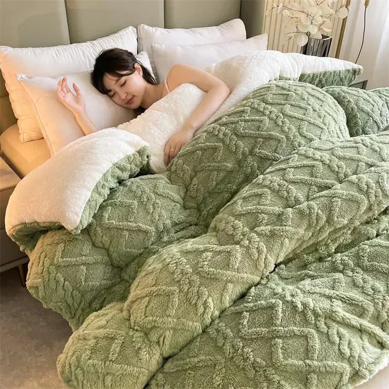 Soft Warm Heavy Throw Blanket for Winter Nights