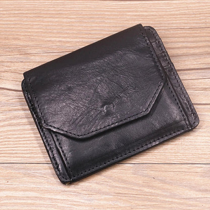 Genuine Brown Leather Mens Wallet