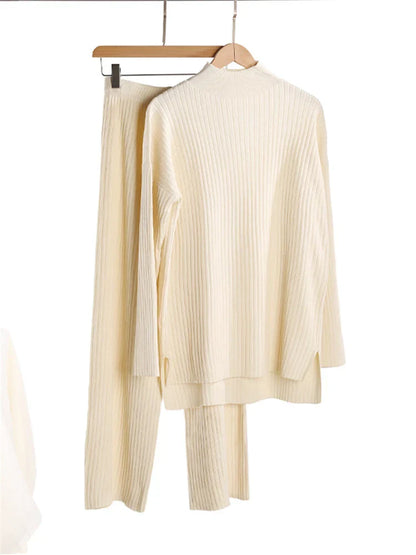Soft Women's Turtleneck Jumpsuit Outfit