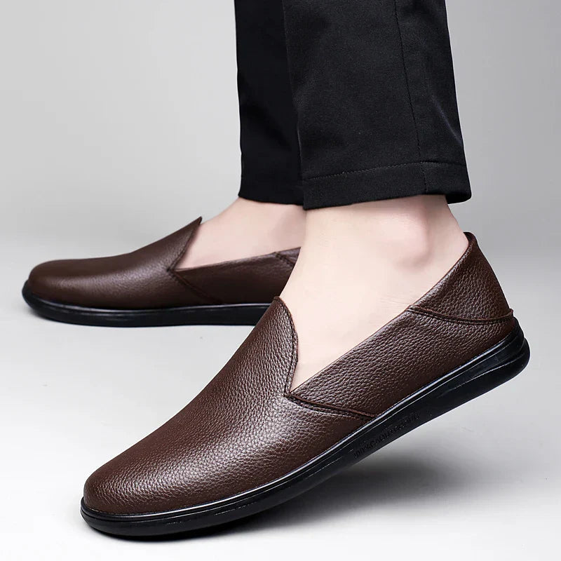 Authentic Luxury Leather Slip On Shoe