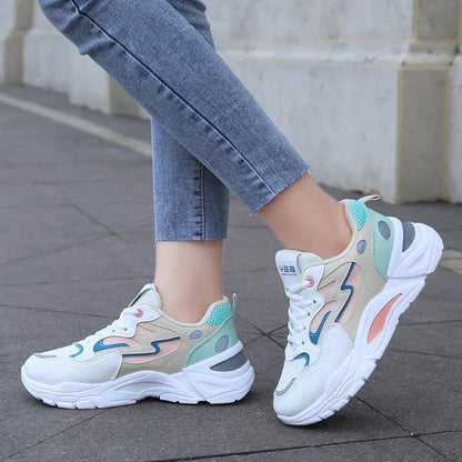 Colorful Thick Sole Sneakers