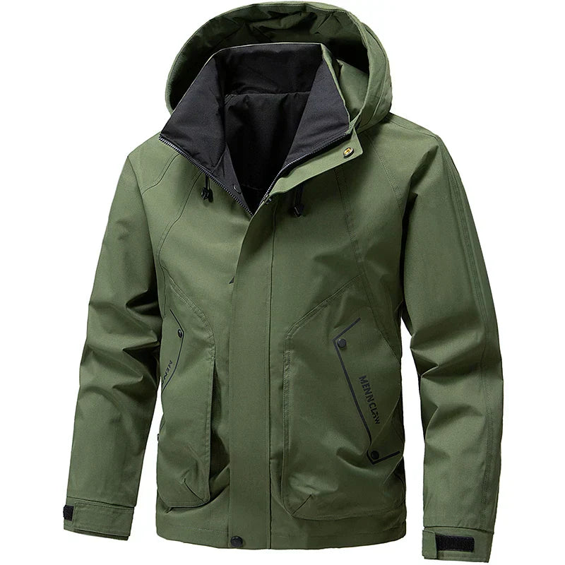 Warm Waterproof Hooded Ski Coat