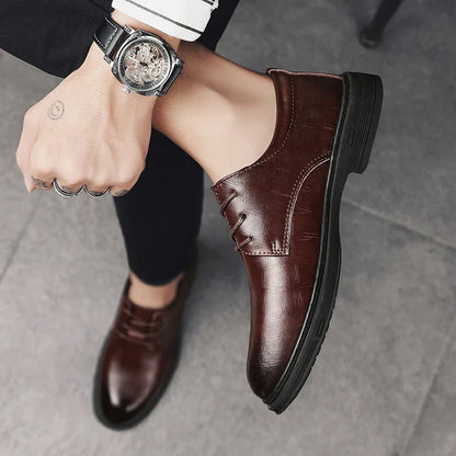 Luxury Real Leather Oxford Shoes