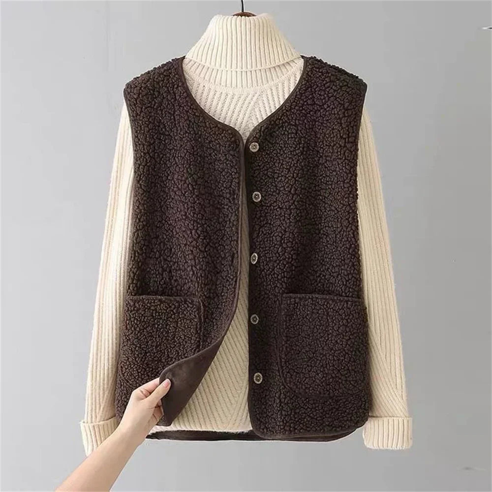 Womens Wool Vest