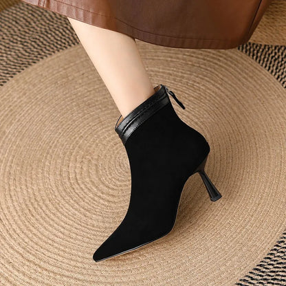 Women's Low Heel Ankle Boots