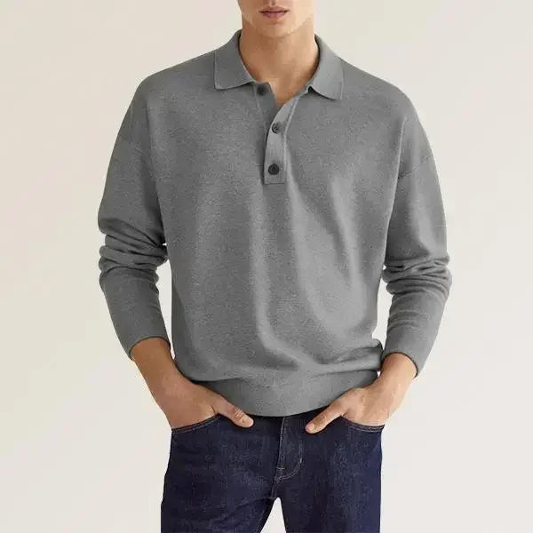 Timeless Men's Polo Shirt – Comfort Fit Crew Neck Tee