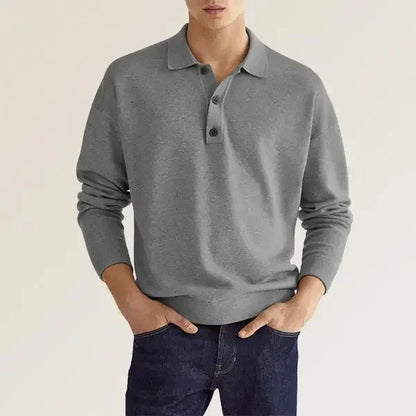Timeless Men's Polo Shirt – Comfort Fit Crew Neck Tee
