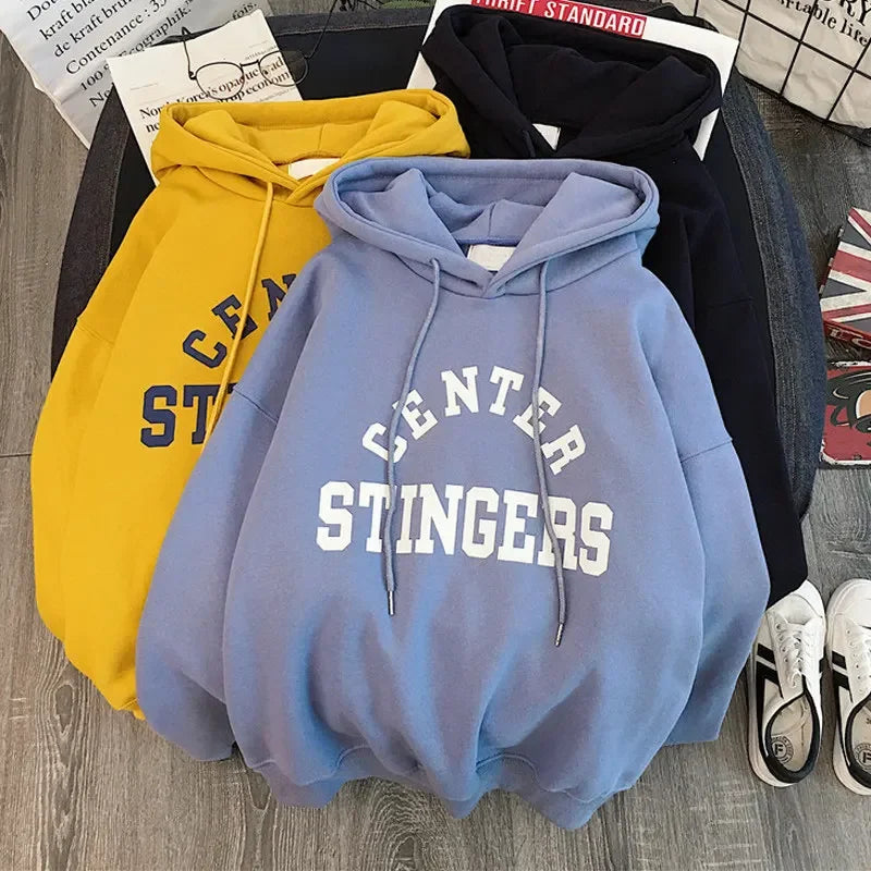 Cozy Women's Fleece Hoodie Sweatshirt - OutfitLondon