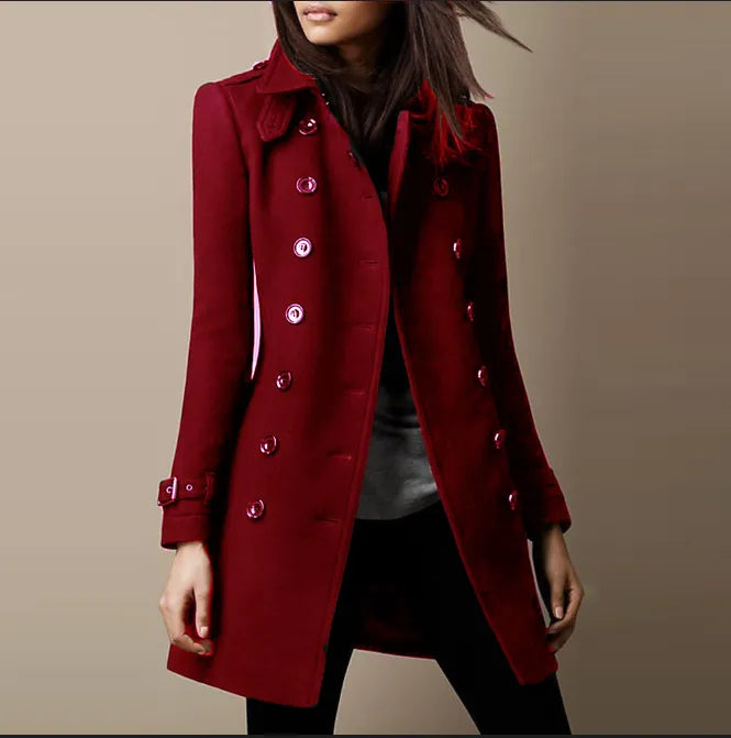 Timeless Women's Fitted Cold Weather Coat