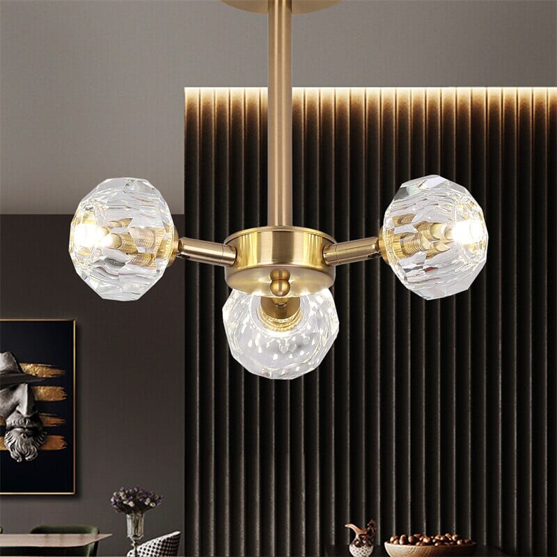 Elegant Crystal Hanging Light Fixture