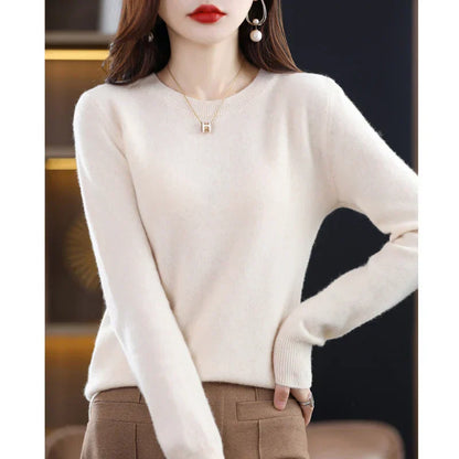Soft Plush Cashmere Winter Pullover Sweater