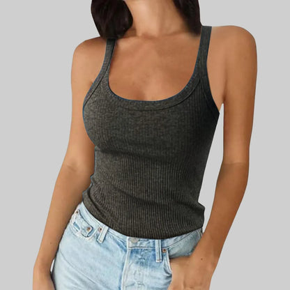 Simple Women's Basic Crew Neck Tee