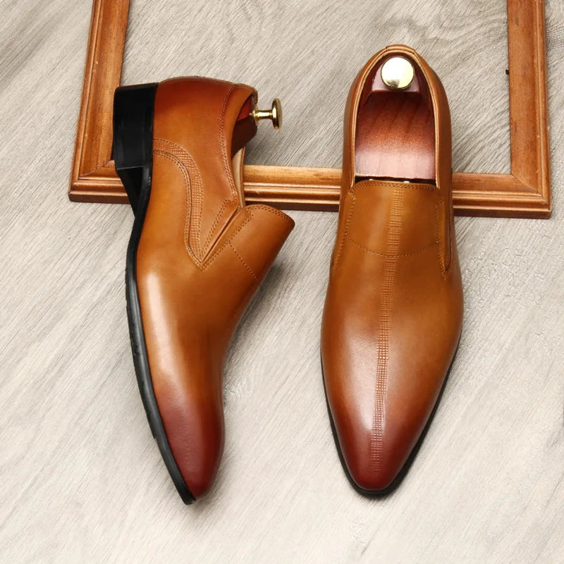 Authentic Luxury Leather Loafers