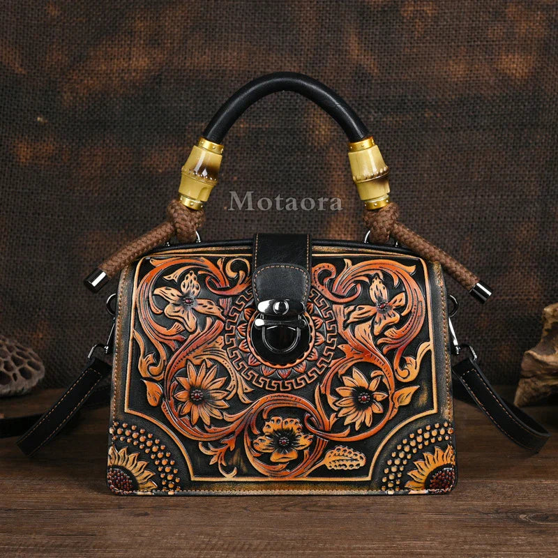 Stylish Faux Leather Crossbody Purse – Large Ladies Shoulder Bag