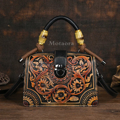 Stylish Faux Leather Crossbody Purse – Large Ladies Shoulder Bag