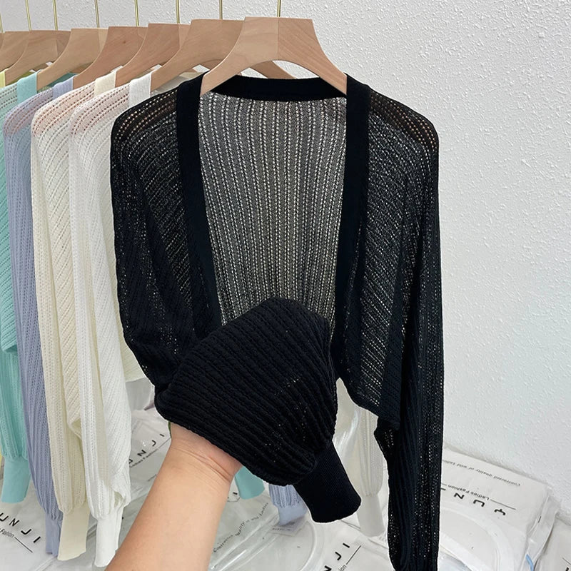 Lightweight Women's UV Protection Summer Cardigan