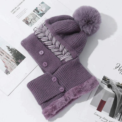Warm Cozy Winter Knit Beanie Hat