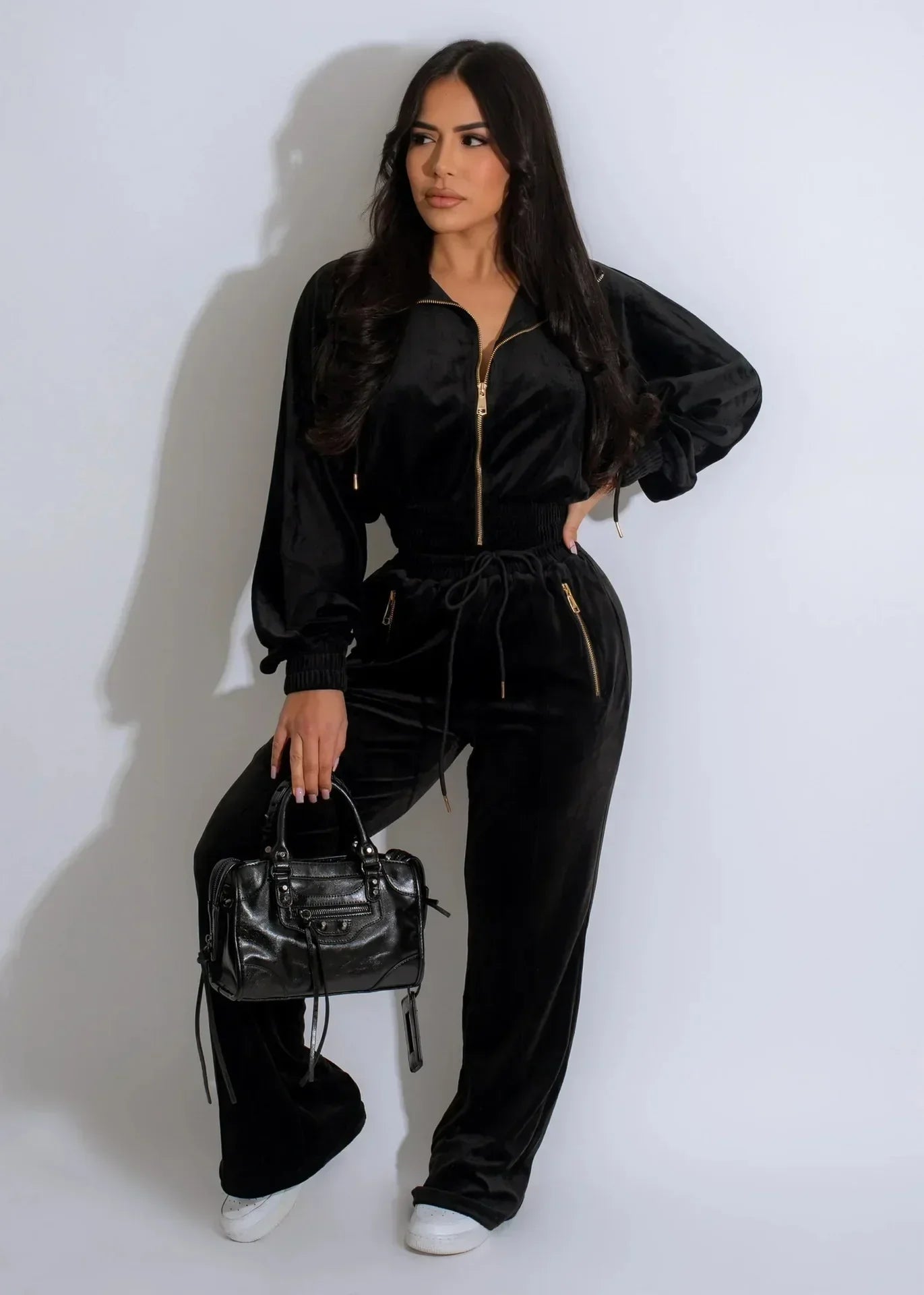 Cozy Ladies 2-Piece Fleece Jogger Suit