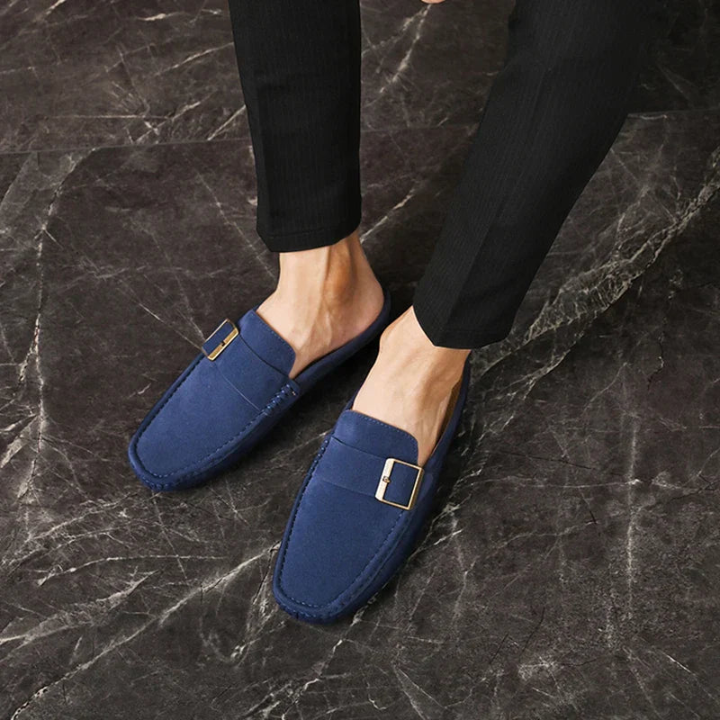 Luxury Velvet Slip On Shoes