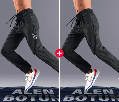 Moisture Wicking Sports Mens Fit Straight Leg Pants