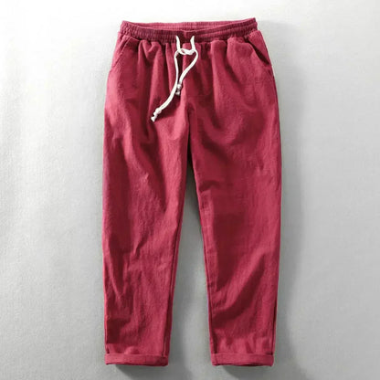 Lightweight Breathable Linen Trousers
