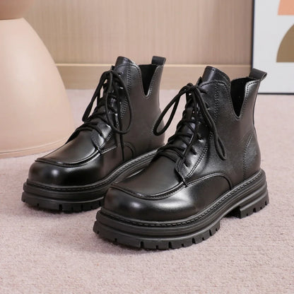 Warm High Heel Ankle Boots for Women