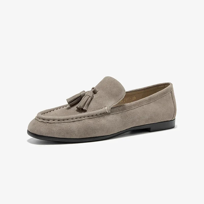 Premium Suede Moccasin Slip On Shoes - OutfitLondon