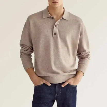 Timeless Men's Polo Shirt – Comfort Fit Crew Neck Tee