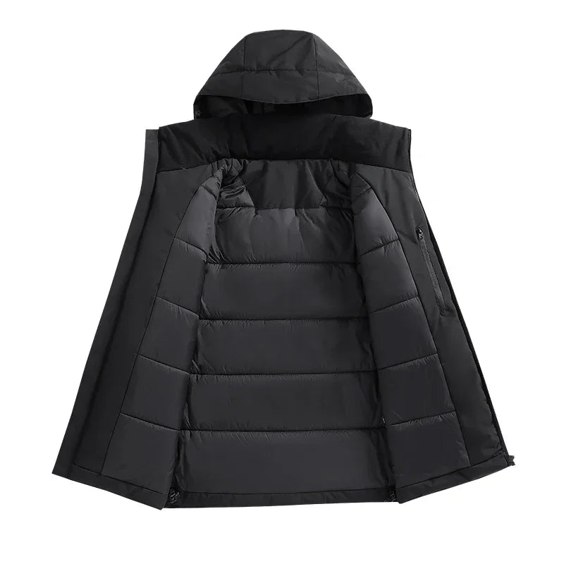 Relaxed Fit Water Resistant Hooded Jacket