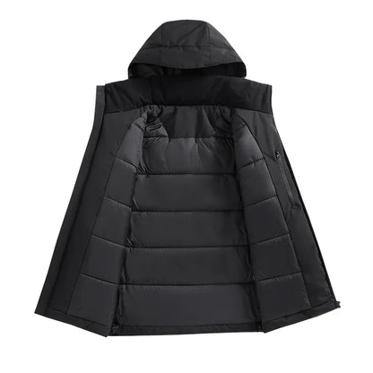 Relaxed Fit Water Resistant Hooded Jacket