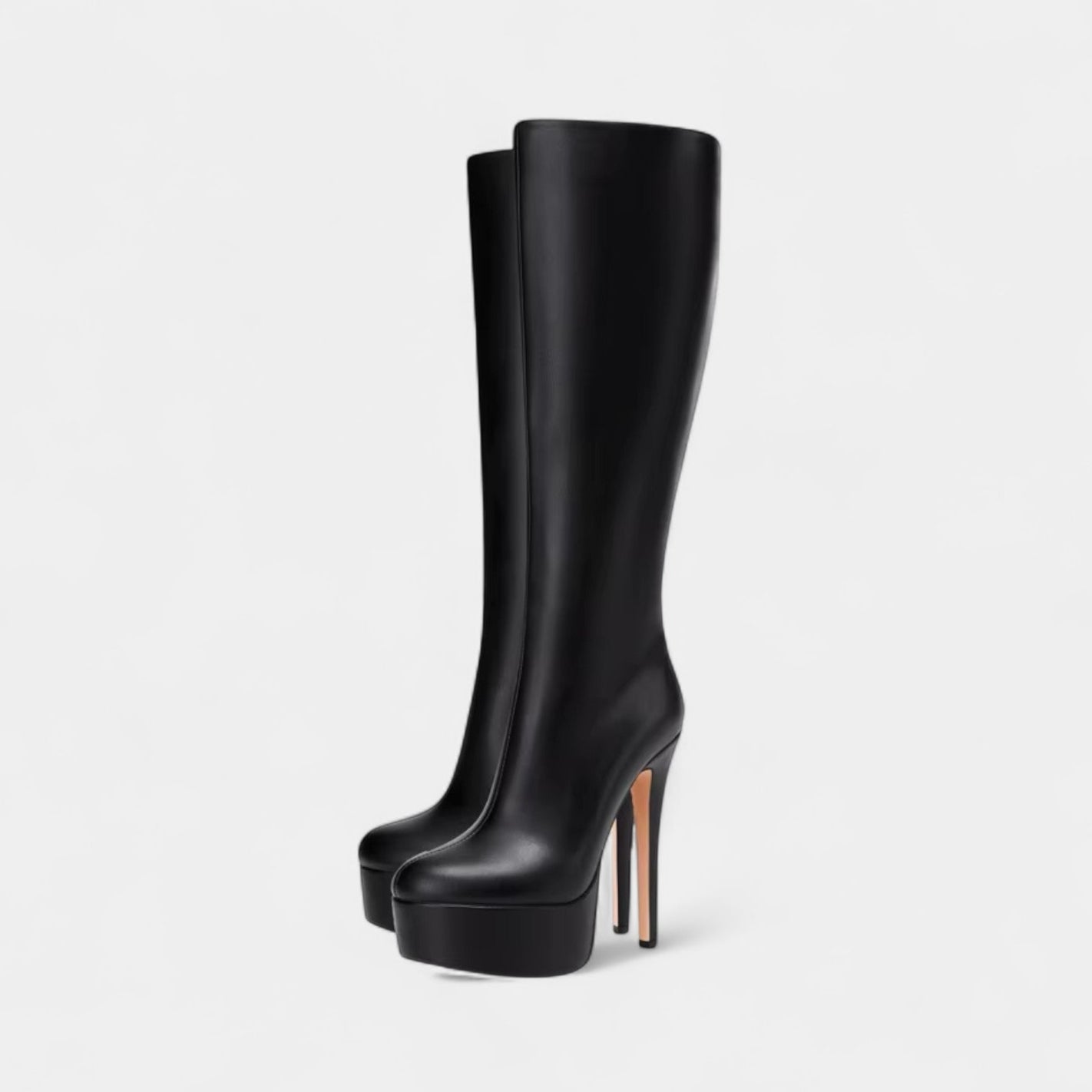 Elegant Women's High Heel Boots - Sexy Knee High Fashion - OutfitLondon