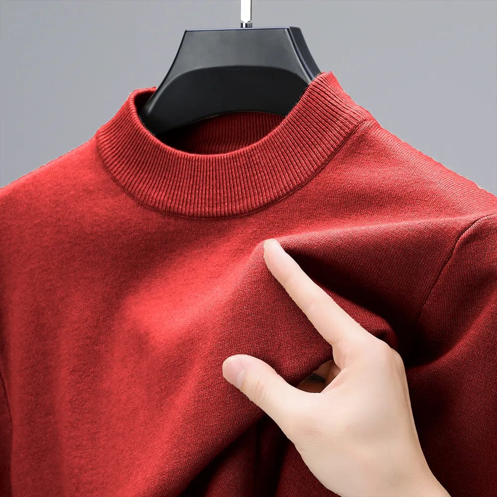 Luxury Men's Soft Cashmere Crew Sweater