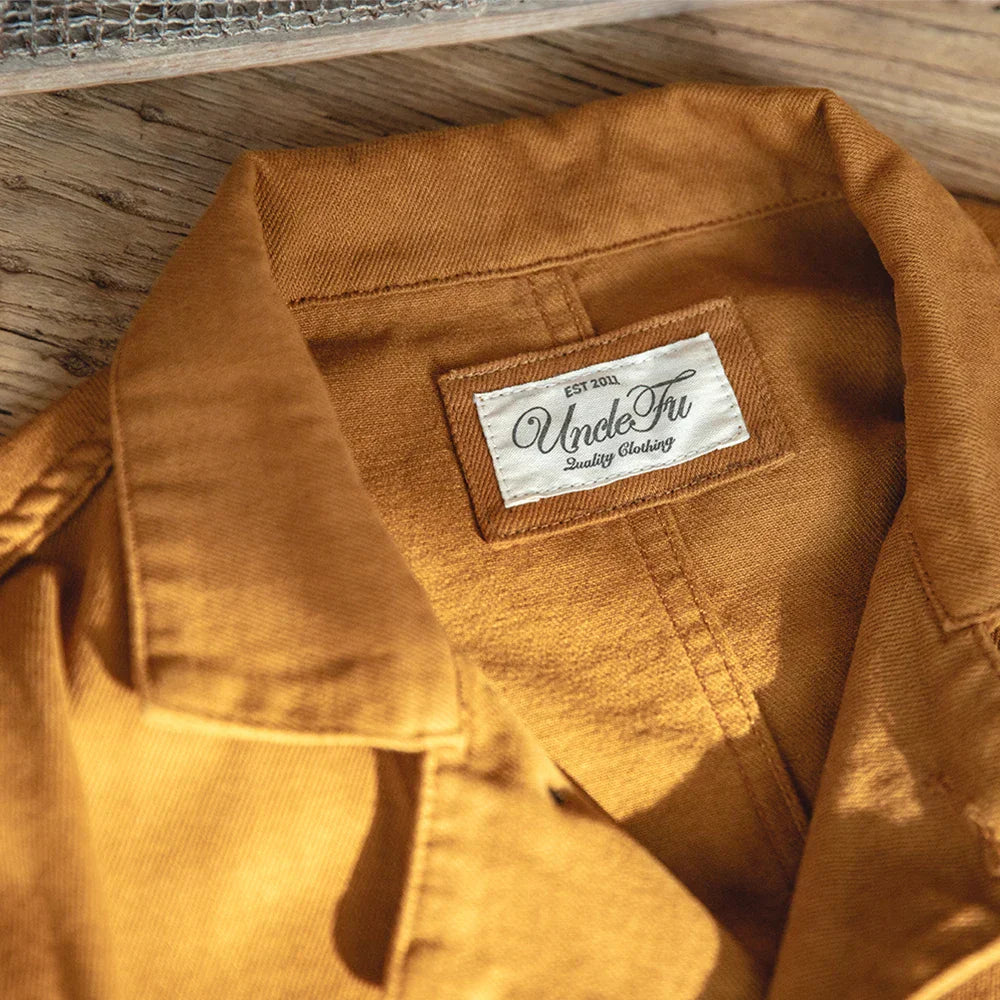 Mens Classic Bomber Jacket - Practical Multi Pocket Coat