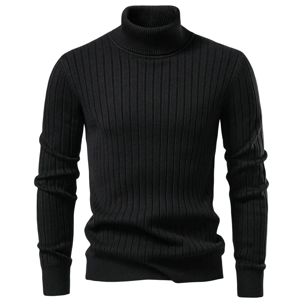 Warm Fleece Crew Neck Men's Sweater