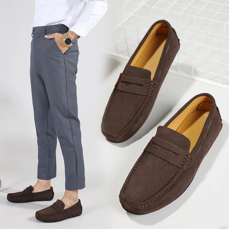 Luxurious Soft Suede Slip On Shoes