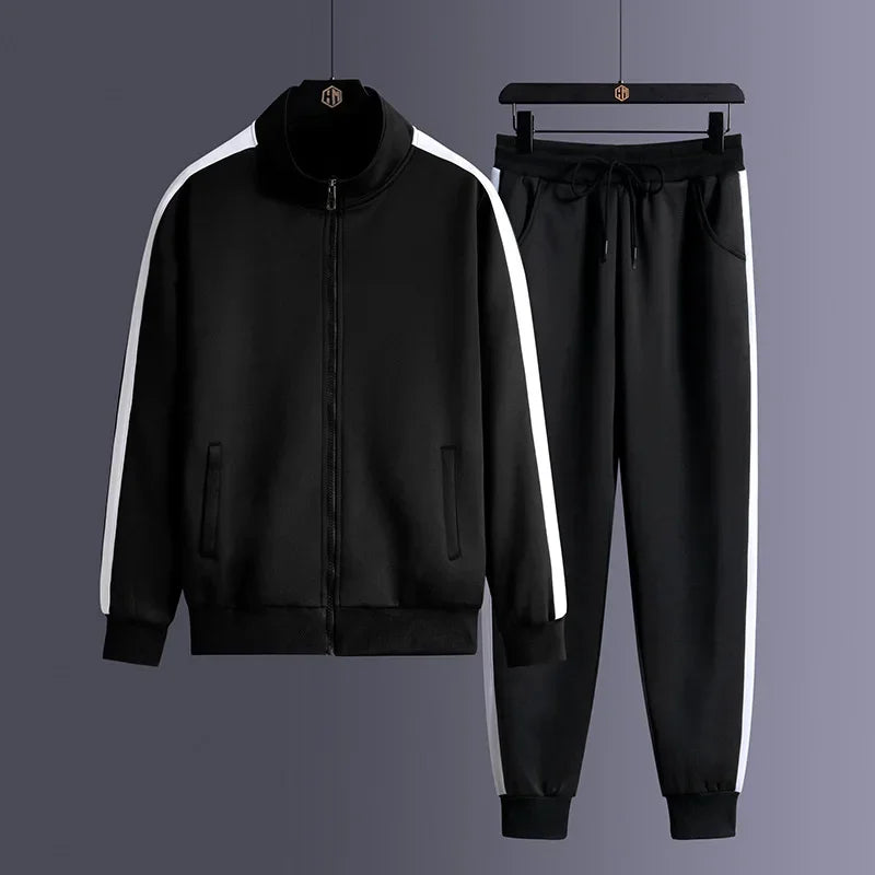 Stylish Mens Striped Sportswear Set