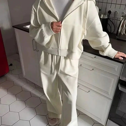 Women's Soft Hoodie and Legging Tracksuit Set
