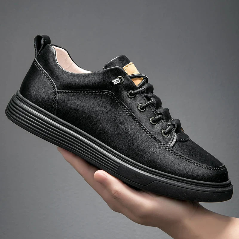 Authentic Premium Leather Running Shoes - OutfitLondon