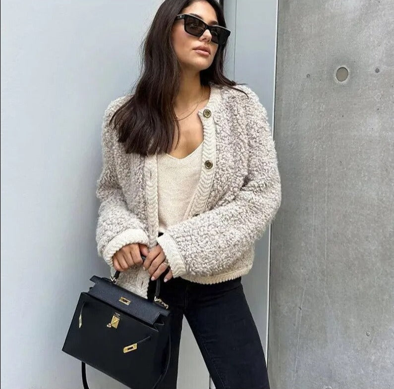 Soft Faux Fur Women's Casual Jacket