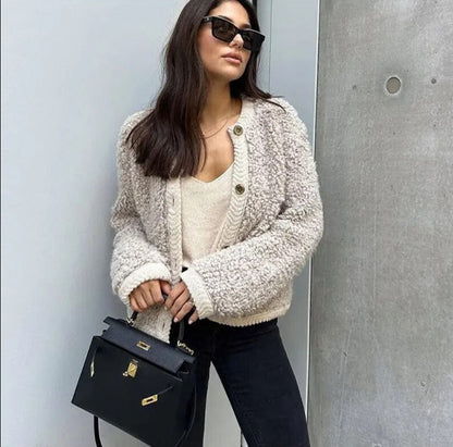 Soft Faux Fur Women's Casual Jacket