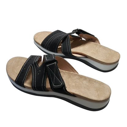 Soft Orthotic Adjustable Strap Sandals