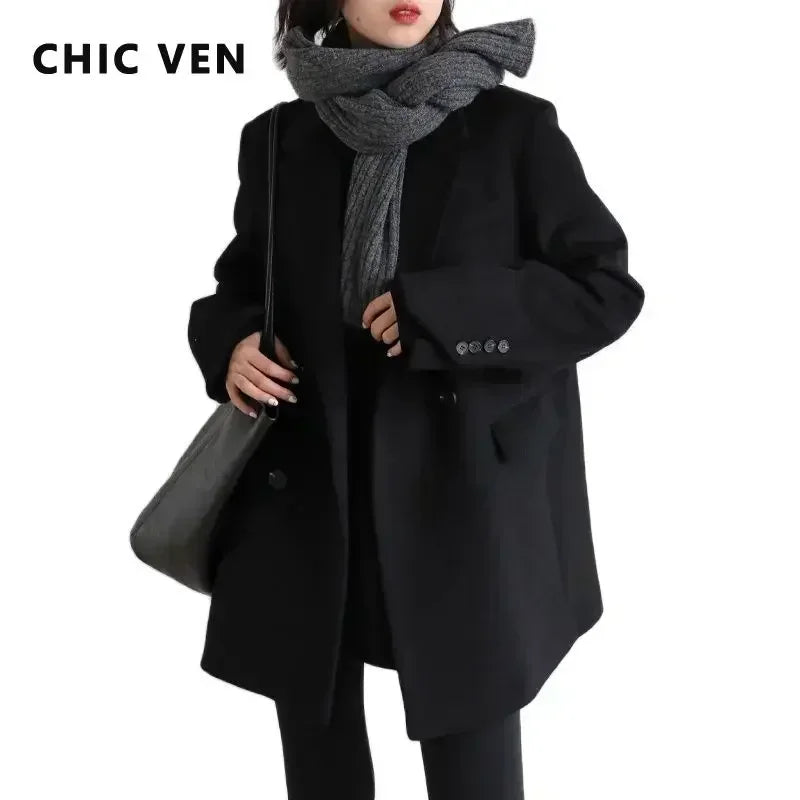 Cozy Female Fleece Winter Jacket - OutfitLondon