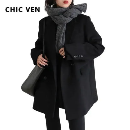 Cozy Female Fleece Winter Jacket - OutfitLondon