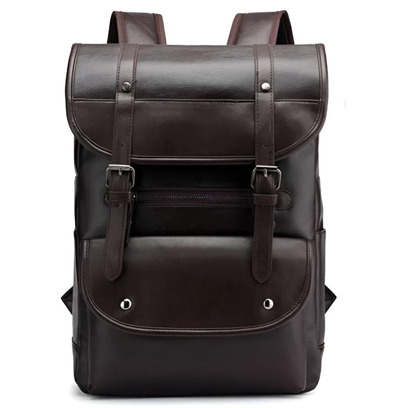 Classic School Backpack with Secure Buckle Closure - OutfitLondon
