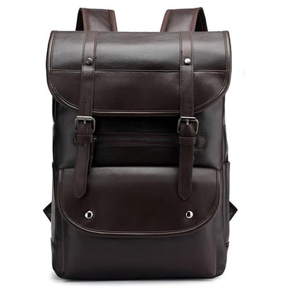 Classic School Backpack with Secure Buckle Closure - OutfitLondon