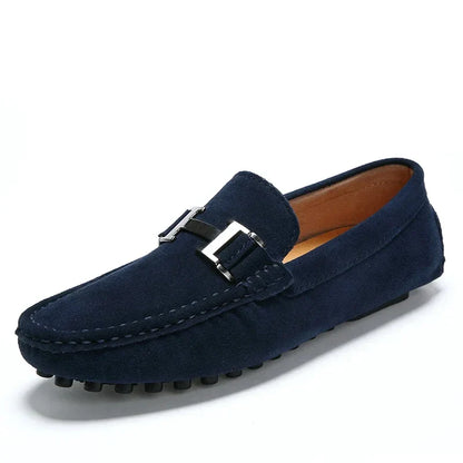 Soft Leather Slip On Loafers For Men