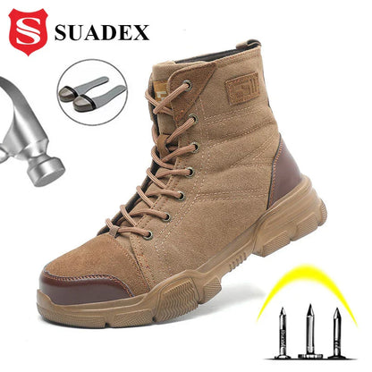 Tough Protective Work Boots - OutfitLondon