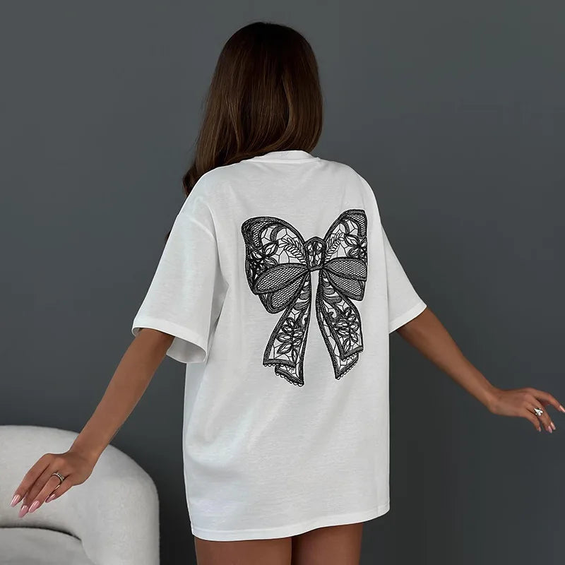 Adorable Womens Bow T Shirt